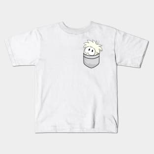 White Puffle Kids T-Shirt